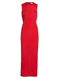 Sleeveless Sheath Maxi Dress