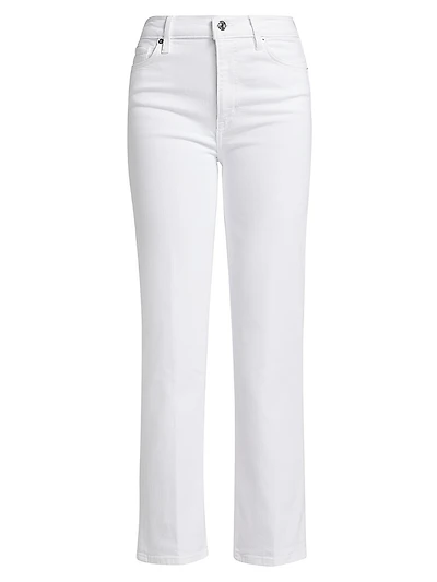 Le Sleek Straight High-Rise Jeans