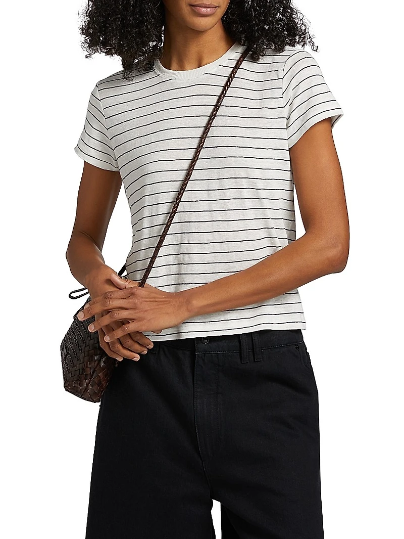 The Linen Crewneck Baby T-Shirt