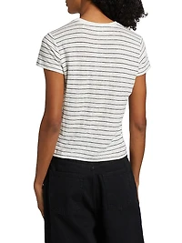 The Linen Crewneck Baby T-Shirt