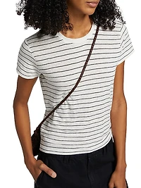 The Linen Crewneck Baby T-Shirt