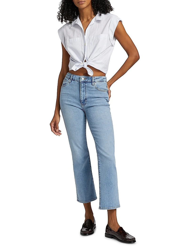 The Reboot Crop High-Rise Jeans