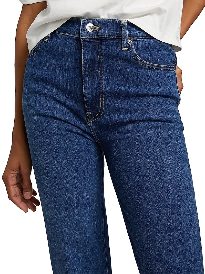 Le Sleek High-Rise Straight Jeans