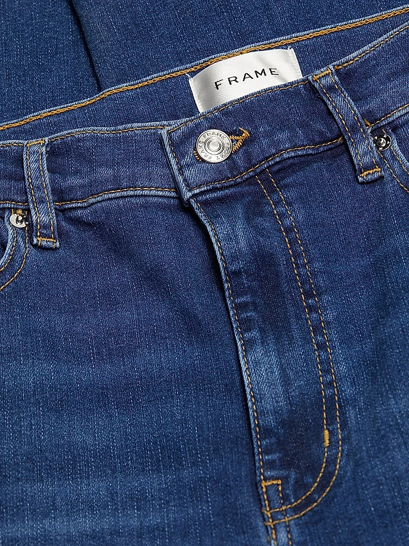 Le Sleek High-Rise Straight Jeans