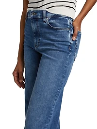 Le Slim Palazzo High-Rise Jeans