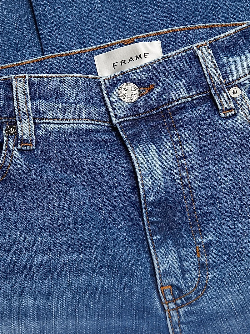Le Slim Palazzo High-Rise Jeans