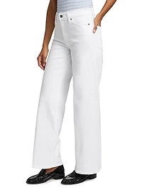 Le Slim Palazzo Jeans