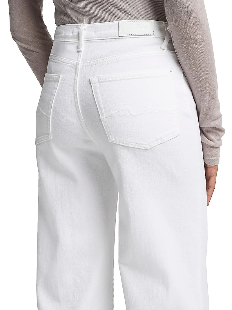 Jo Stretch High-Rise Wide-Leg Jeans