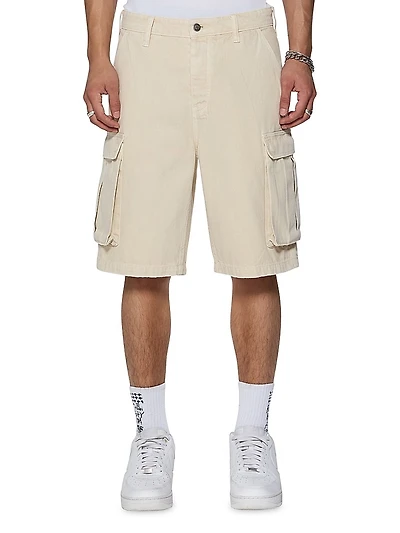 Fugitive Cotton Twill Cargo Shorts