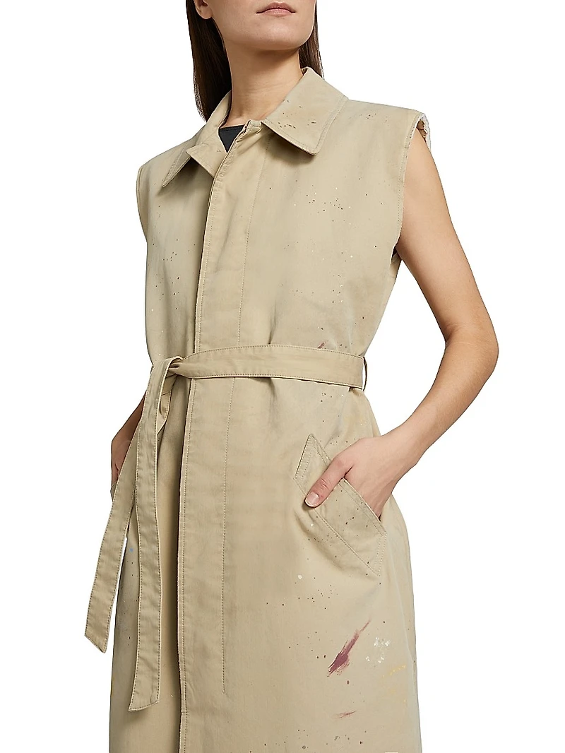Trench Belted Vest