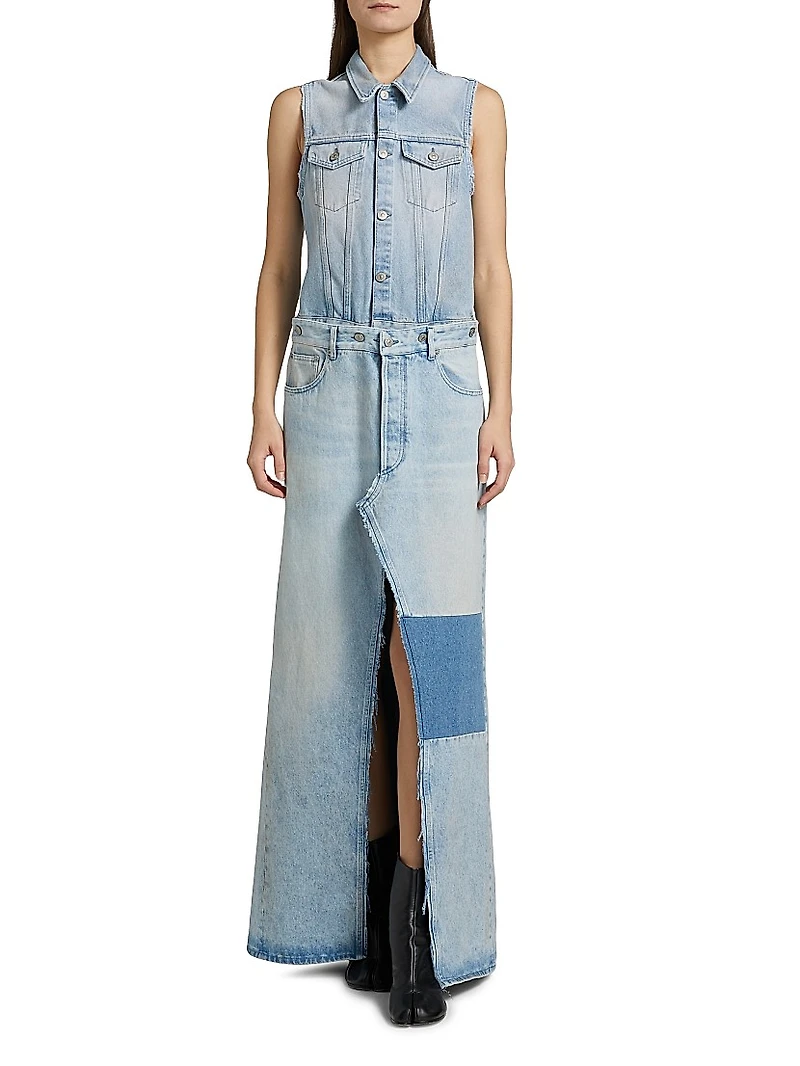 Denim Maxi Shirtdress