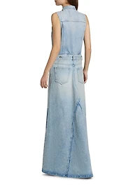 Denim Maxi Shirtdress