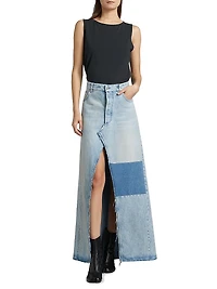 Denim Maxi Shirtdress