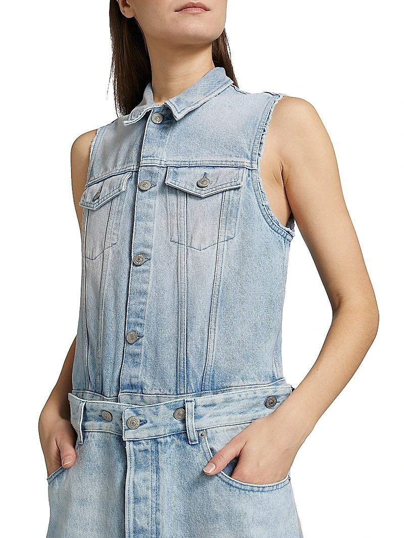 Denim Maxi Shirtdress