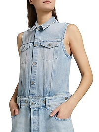 Denim Maxi Shirtdress