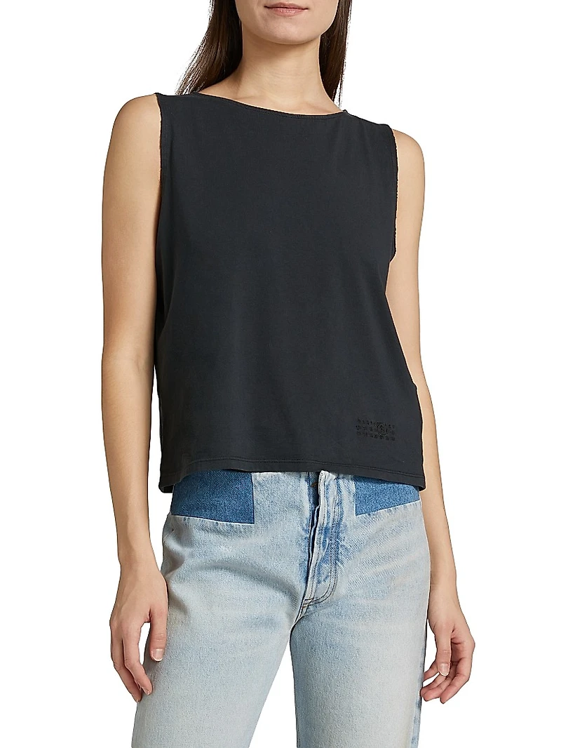 Boatneck Tank Top
