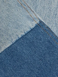 Patchwork Denim Pants