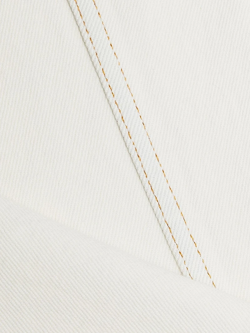 High-Rise Barrel-Leg Jeans