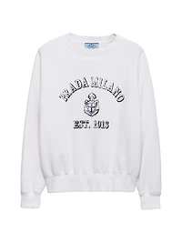 Cotton Crew-Neck Sweatshirt