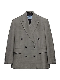 Double-Breasted Grisaille Jacket