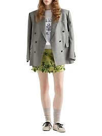 Double-Breasted Grisaille Jacket