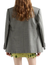 Double-Breasted Grisaille Jacket