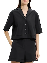 Boxy Lapel Shirt