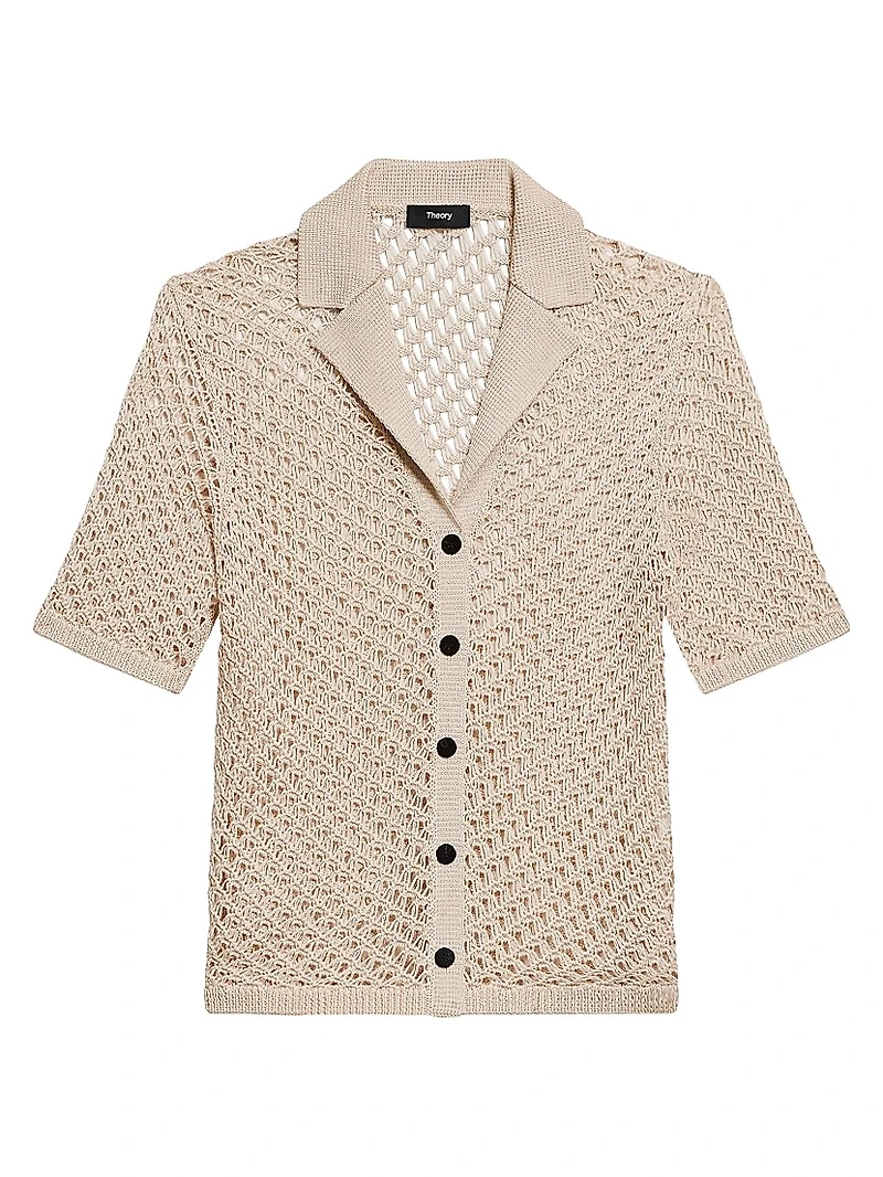 Sheen Cotton Camp Shirt