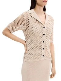 Sheen Cotton Camp Shirt