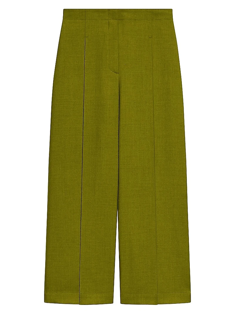 City Twill Deep Pleat Pants