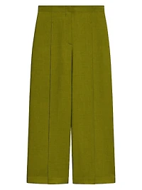 City Twill Deep Pleat Pants