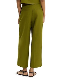 City Twill Deep Pleat Pants
