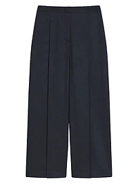 City Twill Deep Pleat Pants