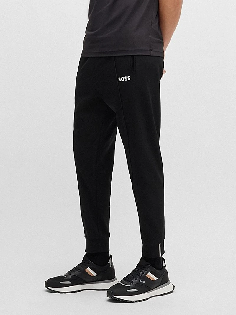 Boss x Matteo Berrettini Regular Fit Jogger Trousers with Logo Detail