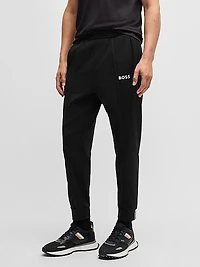 Boss x Matteo Berrettini Regular Fit Jogger Trousers with Logo Detail