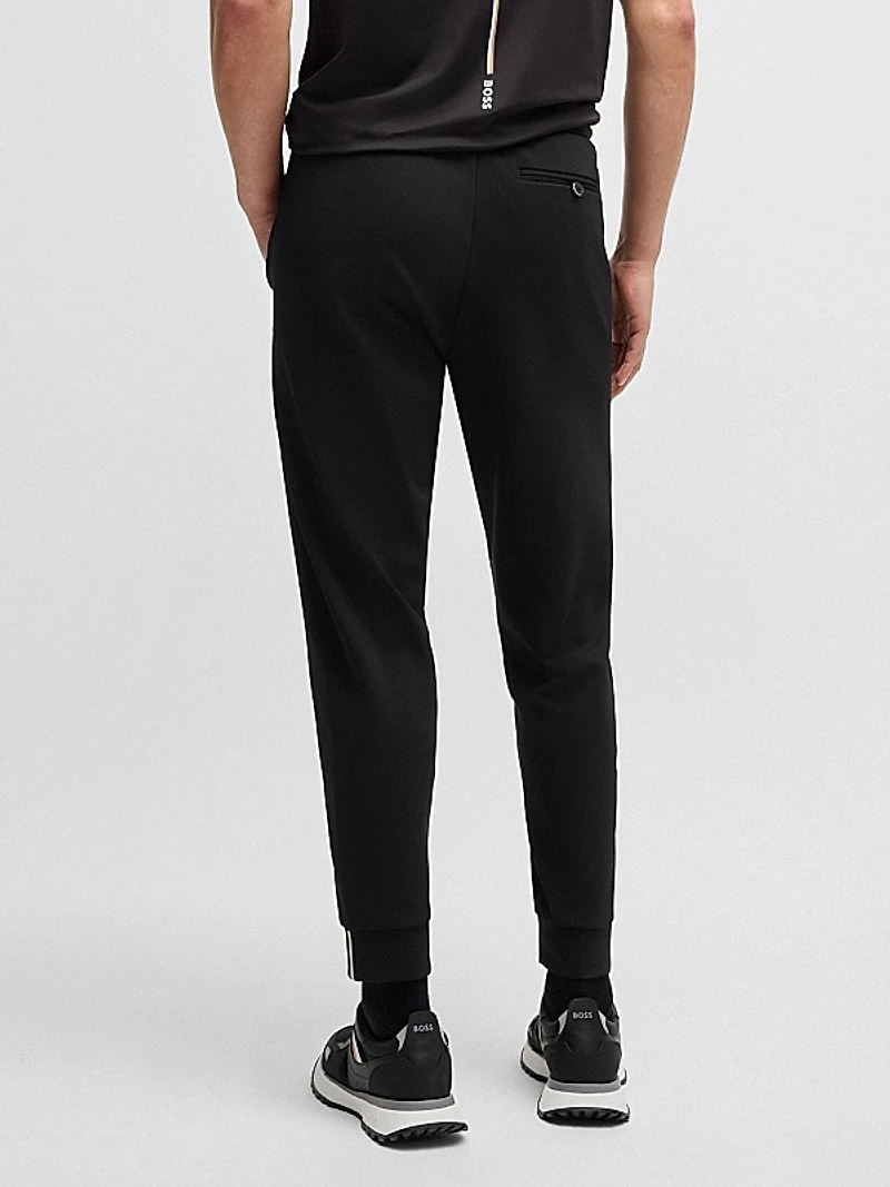 Boss x Matteo Berrettini Regular Fit Jogger Trousers with Logo Detail