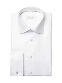 Cotton-Twill Contemporary-Fit Dress Shirt