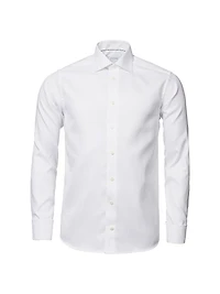 Cotton-Twill Contemporary-Fit Dress Shirt