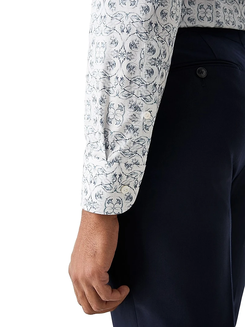 Elevated Contemporary-Fit Floral Shirt