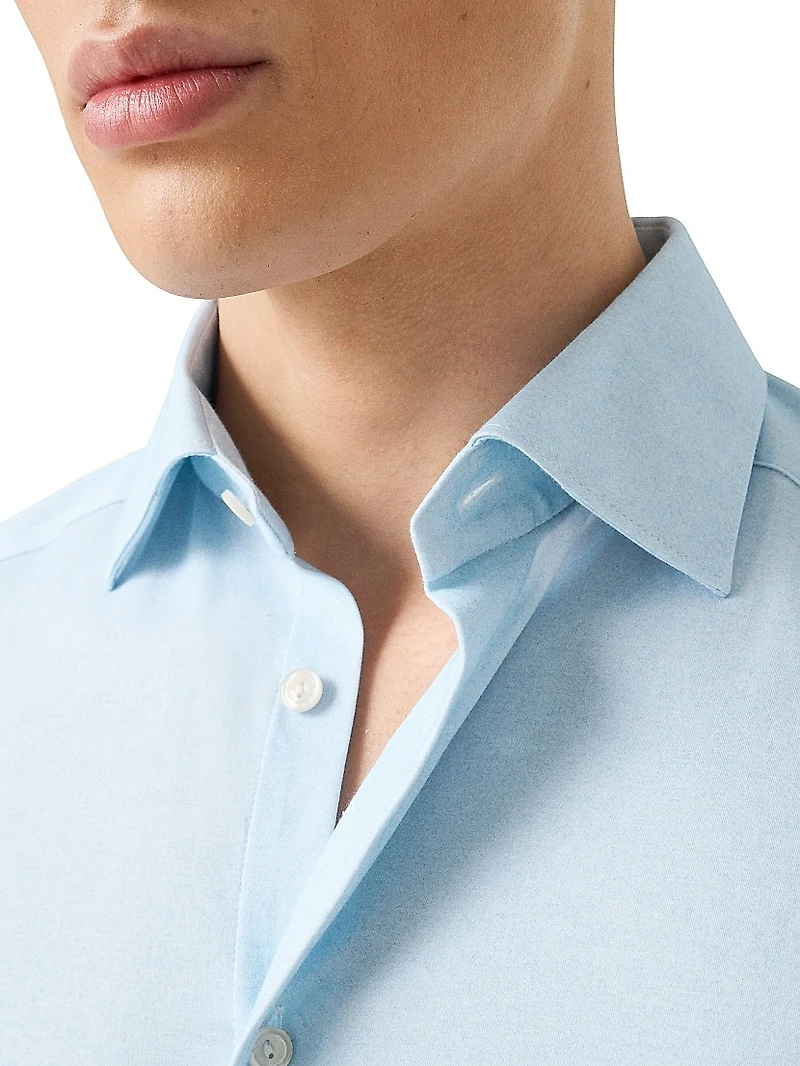Slim-Fit 4Flex Stretch-Cotton Shirt