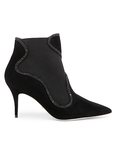 Crystal Decorated 80MM Booties