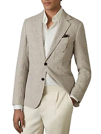 Vitale Herringbone Cotton-Linen Sportcoat