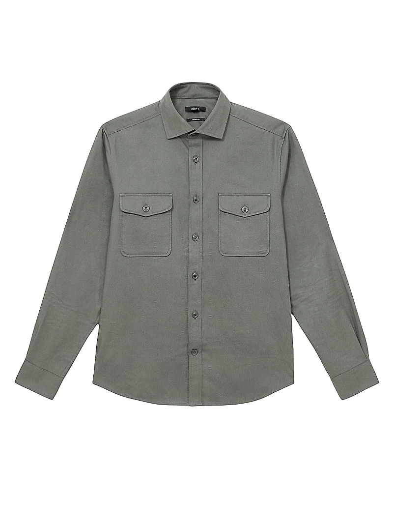 Whisper Textured Overshirt