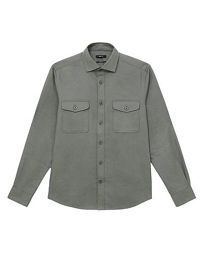 Whisper Textured Overshirt