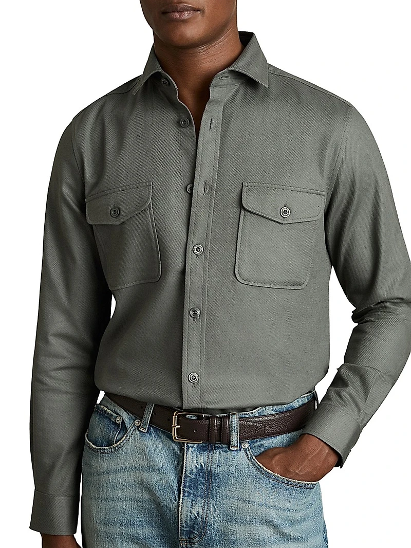 Whisper Textured Overshirt
