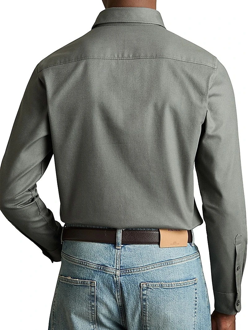 Whisper Textured Overshirt