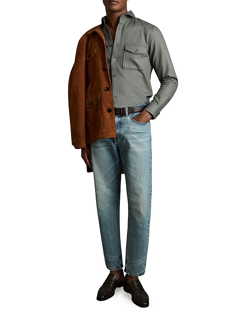 Whisper Textured Overshirt
