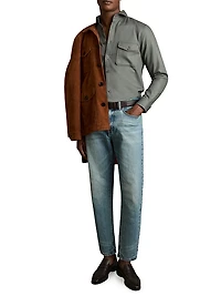 Whisper Textured Overshirt