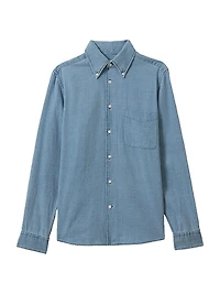 Minoa Cotton Button-Down Shirt