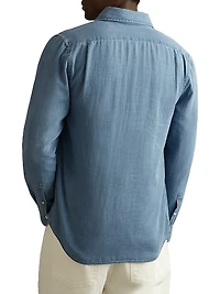 Minoa Cotton Button-Down Shirt